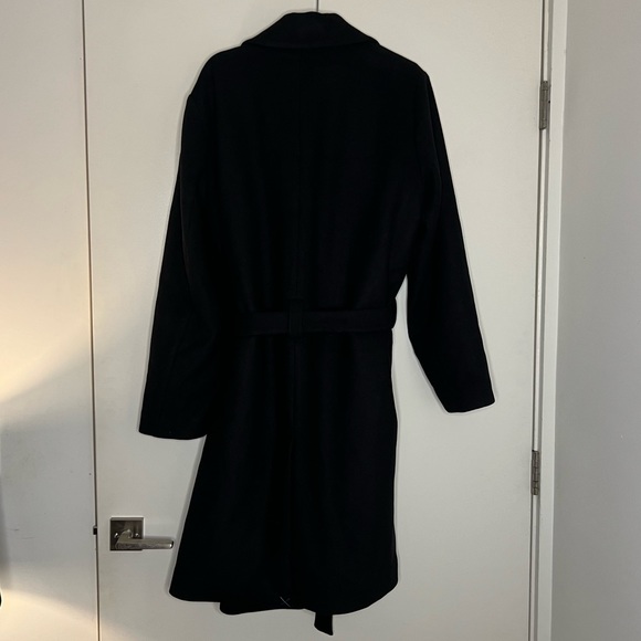 Alo Yoga Wool Gameday Overcoat black size large NEW! New with tags! - Picture 8 of 10